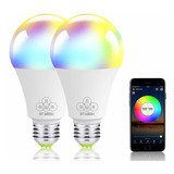 Bombilla Inteligente Alitove -  Con Bluetooth, Malla Rgb Bbn