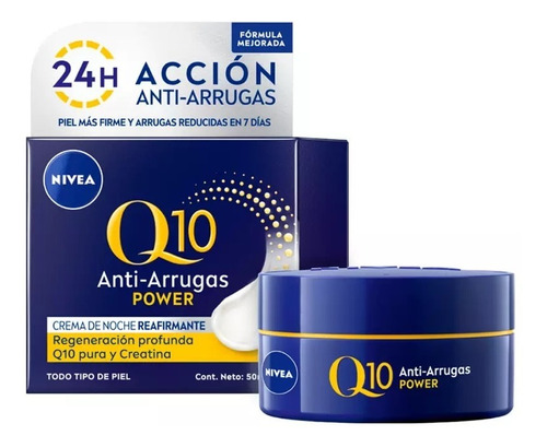 Nivea Crema Anti Edad Q10 Noche 50ml