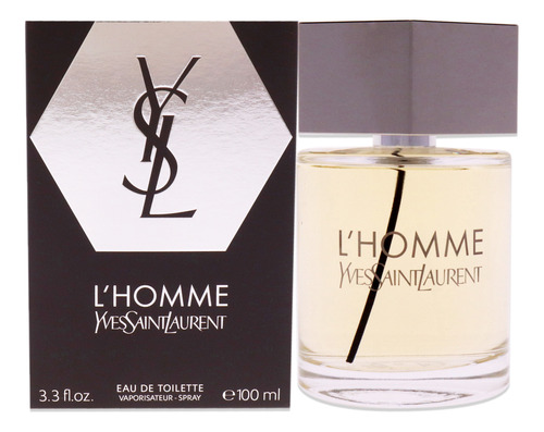 Perfume En Aerosol Lhomme Edt De Yves Saint Laurent, 100 Ml,