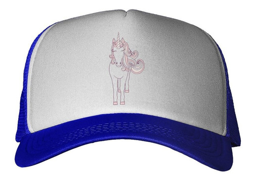 Gorra Unicornio Caminando Ojos Cerrados