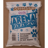 Arena Para Gatos Aroma Lavanda 5 Kilos Mikato X 5kg De Peso Neto  Y 5.1kg De Peso Por Unidad