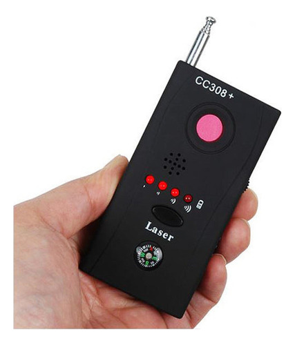Detector Localizador Cc308 De Camera Escuta Rastreador Top