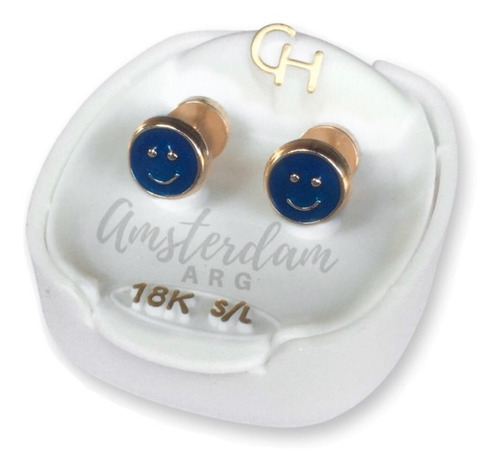 Abridores De Oro 18kt Marca Ch Smile 776   .amsterdamarg.