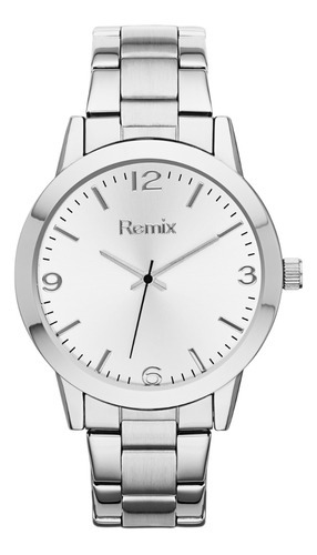 Reloj Hombre Fossil Corporate Remix P Color De La Correa Plata