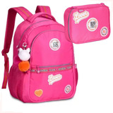 Mochila De Costas Escolar Juvenil Infantil Rb Rebecca Bonbon