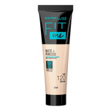 Base Líquida Ny Fit Me Matte Fps 22 Proteção Uva Cor 120 30ml Maybelline