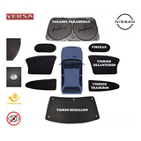 Parasol Cortinas Para Nissan Versa 2012-2019 (8 Piezas)