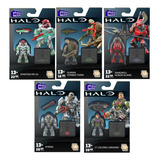 Halo Heroes Serie 18 Megaconstrux 5 Piezas Nueva Mattel
