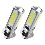 2 Unids De Faro Bombilla Led Lámpara De Motocicleta Parte