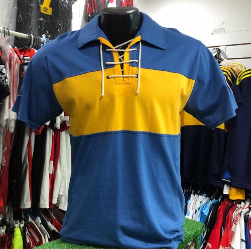 Camiseta Retro Boca Juniors Reedicion 1935