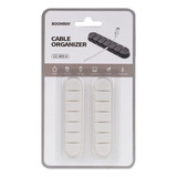 Organizador De Cables Adhesivo Para Escritorio Para 6 Cables