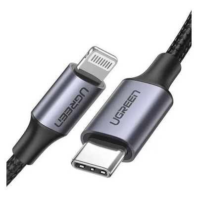 Cable Ugreen Usb-c A Lightning (2mt) Color Plateado | Envío gratis