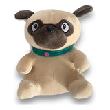 Cachorro Pug Super Perrito De Peluche Calidad Premium 30 Cm