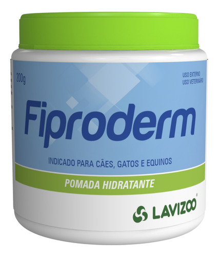 Fiproderm 200g Pomada Hidratante Cicatrizante P/ Animais