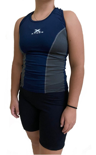 Musculosa Con Bolsillos Tritank Xtres