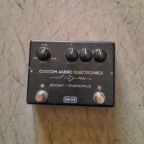 Pedal Guitarra Mxr Booster Overdrive Mc402