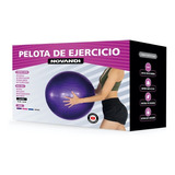 Pelota De Ejercicio 55 Cm Para Yoga, Pilates Y Fitness Color Azul