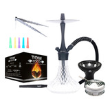 Shisha Alux380 Dark Grey C/kaloud Y Servicios Premium (46cm)