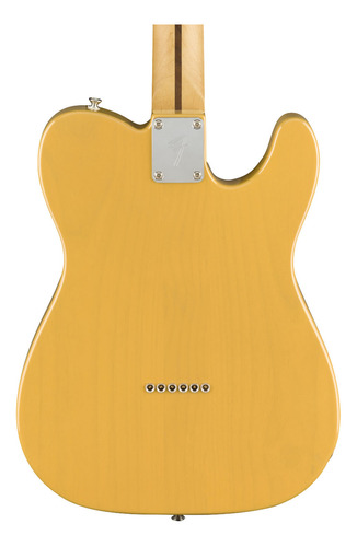 Guitarra Eléctrica Para Zurdo Fender Player Telecaster De Aliso Butterscotch Blonde Brillante Con Diapasón De Arce