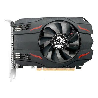 Tarjeta Gráfica Soyo Radeon RX550 4GB GDDR5 PCIe 3.0 HDMI DVI DP | Envío gratis