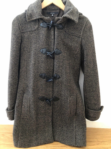 Zara Tapado Montgomery Tweed Capucha Removible