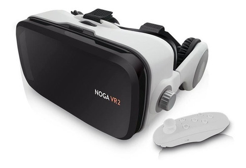 Noga Vr 2 Box Lente 3d Realidad Virtual + Auricular +control