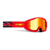Goggle Motocross Enduro Mtb Fmf Edición 100% Flame Rojo