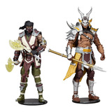 Sub Zero Vs Shao Khan Mortal Kombat 11 Figura De Acc