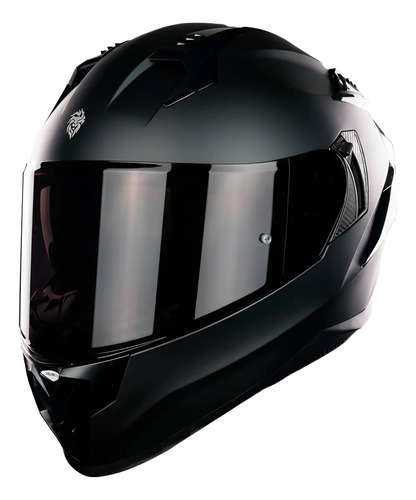 Casco Para Moto Ares Negro Mate Kov | Meses sin interés