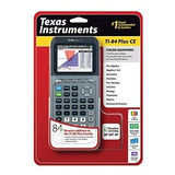 Texas Instruments Ti-84 Plus Ce Plata Calculadora Gráfica