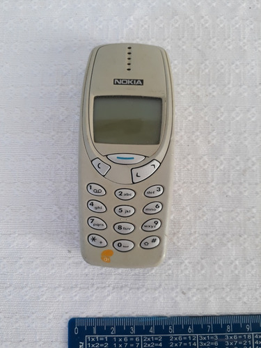 Celular Nokia 3310 Cinza Claro Cod 2889