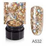 Sf Diamond Super Glitter Gel Esmalte De Uñas 8 Colores