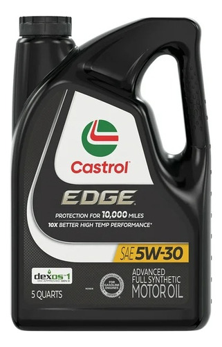 Aceite Para Motor Castrol Sintético Edge 5w-30 X 4.73l