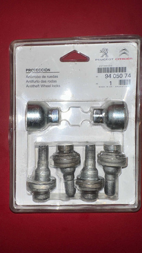 Tuercas Seguridad Peugeot - Citroen