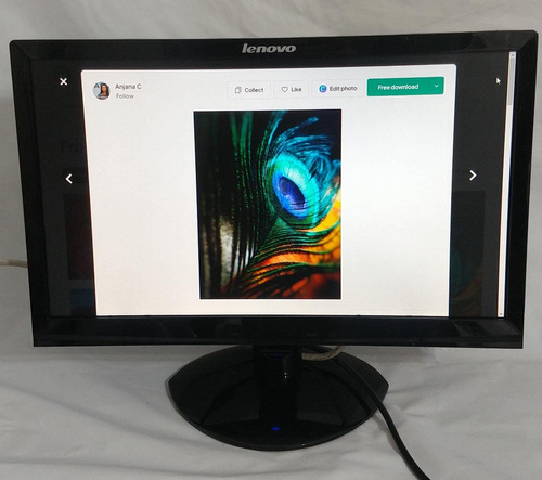 Monitor Lenovo Ls1921wa 18,5 Polegadas - Vga E Dvi