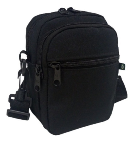 Shoulder Bag Mini Bolsa Pochete Necessaire Art Mania Preta