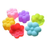 Molde Silicona Flor 6 Petalos 5cm Para Jabon Vela Reposteria