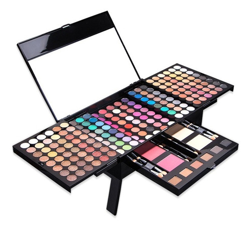 Paleta De Maquillaje, 180 Sombra De Ojos+6 Sombra Para Ceja+