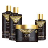Hair Therapy Cond + Shampoo + Masc + Leave In 500 Ml