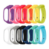 Pulseira Colorida Silicone Mi Band 3 E 4 - Avulsas