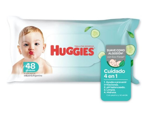 Toalla Humeda Huggies One & Done 48