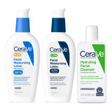 Cerave Am Face Moisturizer Con Spf, Pm Face Moisturizer & H.