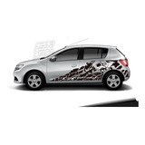 Calco Renault Sandero Skull Decoracion Calavera