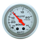 Medidor Autometer 4303 Boost 30 Libras Ultra-lite