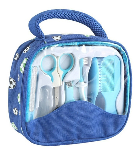 Set De Cuidados Para Bebe Manicure 7 Pcs Con Bolso De Viaje