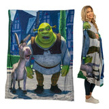 Franco Collectibles Dreamworks Shrek Orge Ropa De Cama, Mant