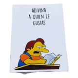 Tarjeta Fisica Amor Los Simpsons 