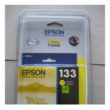 Cartucho Tinta Epson 133 T133 Amarillo T133420 C13t13342a Or