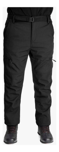 Pantalon Softshell Termico Hombre Impermeable Moto Nieve Elt