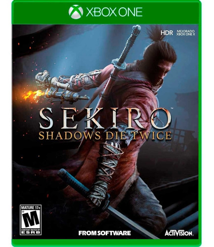 Sekiro Shadows Die Tiwice Xbox One Nuevo Sellado Fisico